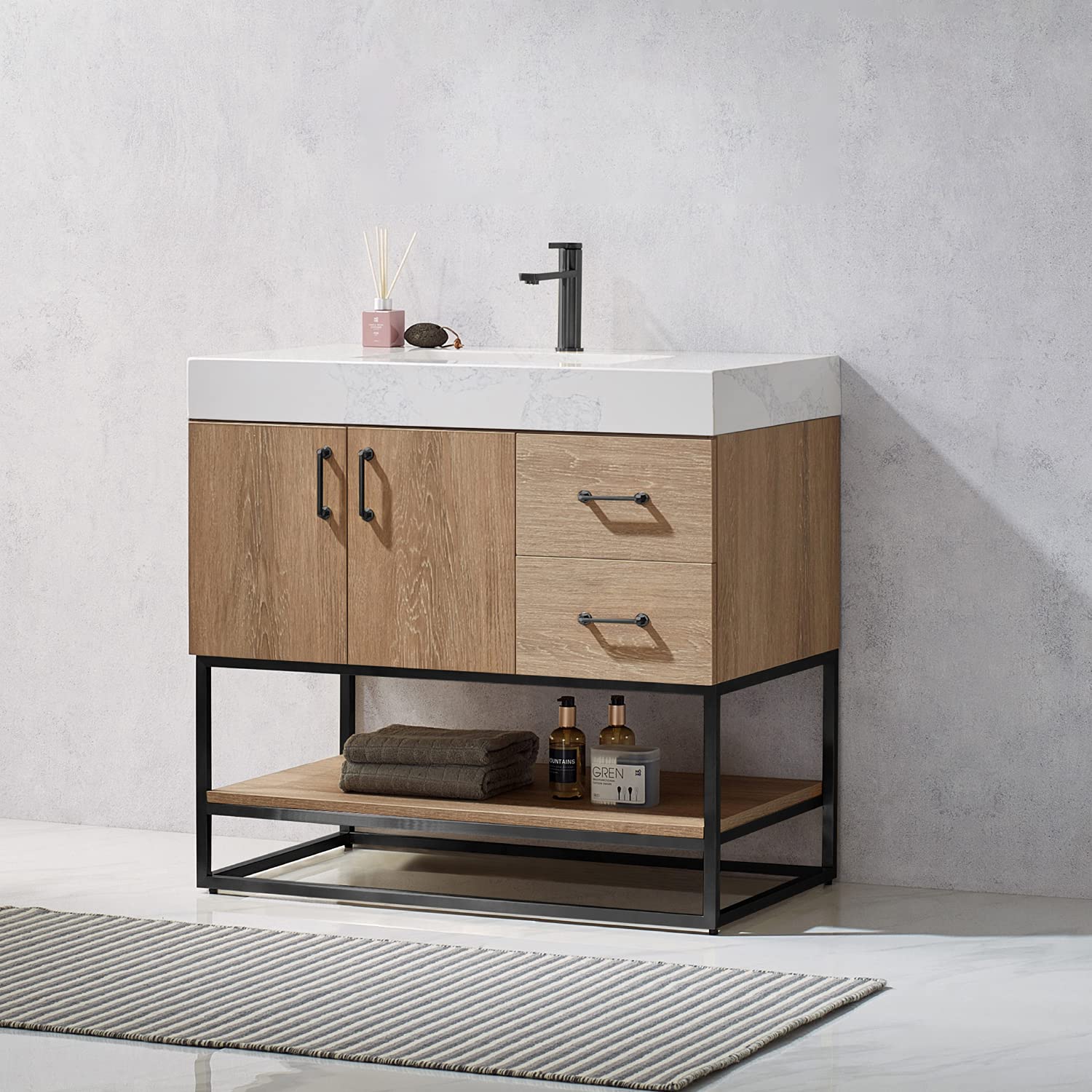 Alistair Bathroom Vanity - From Where - 