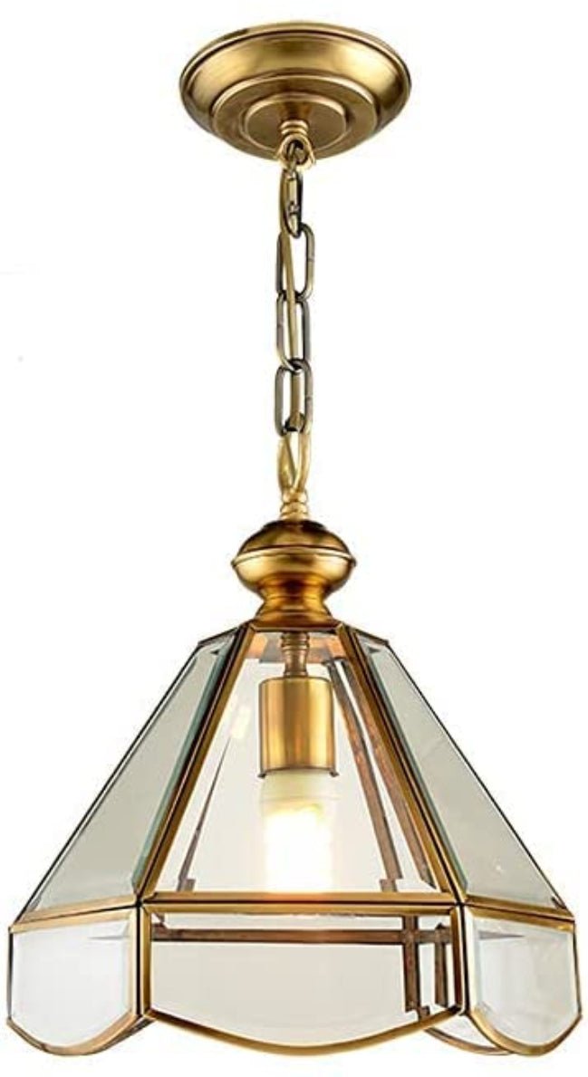 All Copper Crystal Glass Pendant Lights - From Where - 