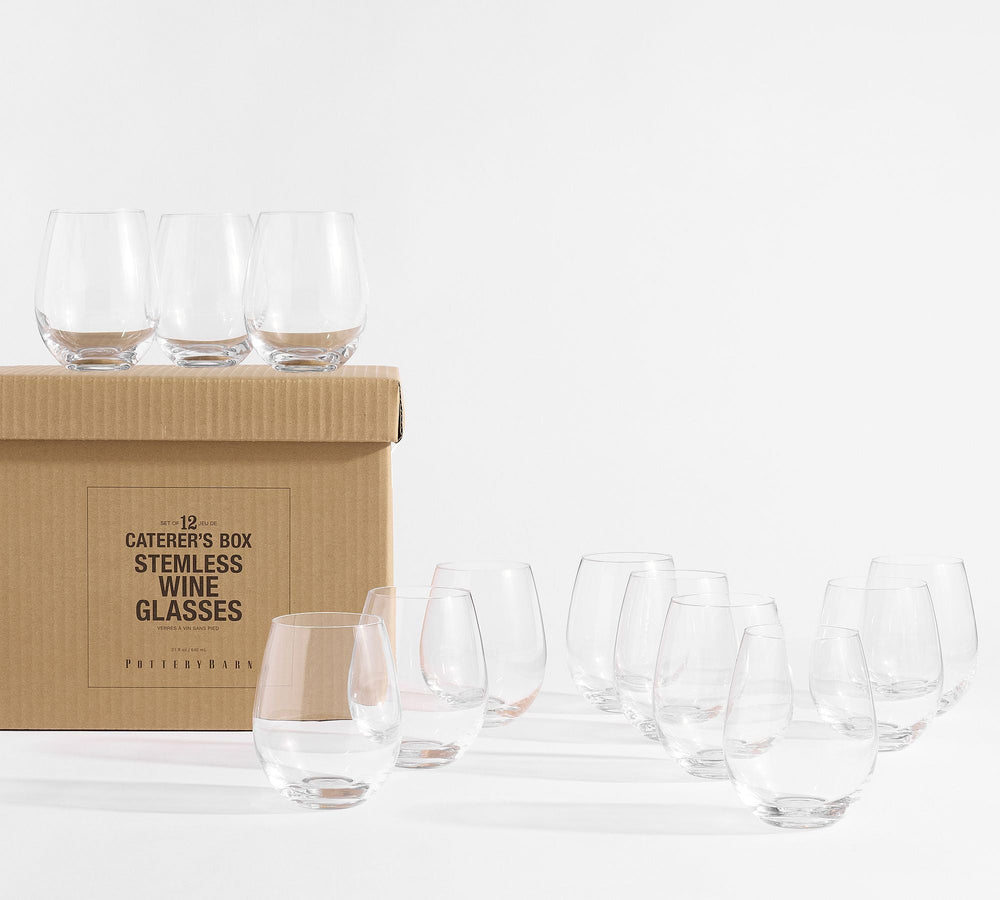 All Purpose Stemless Glasses (Set of 12) - From Where - 