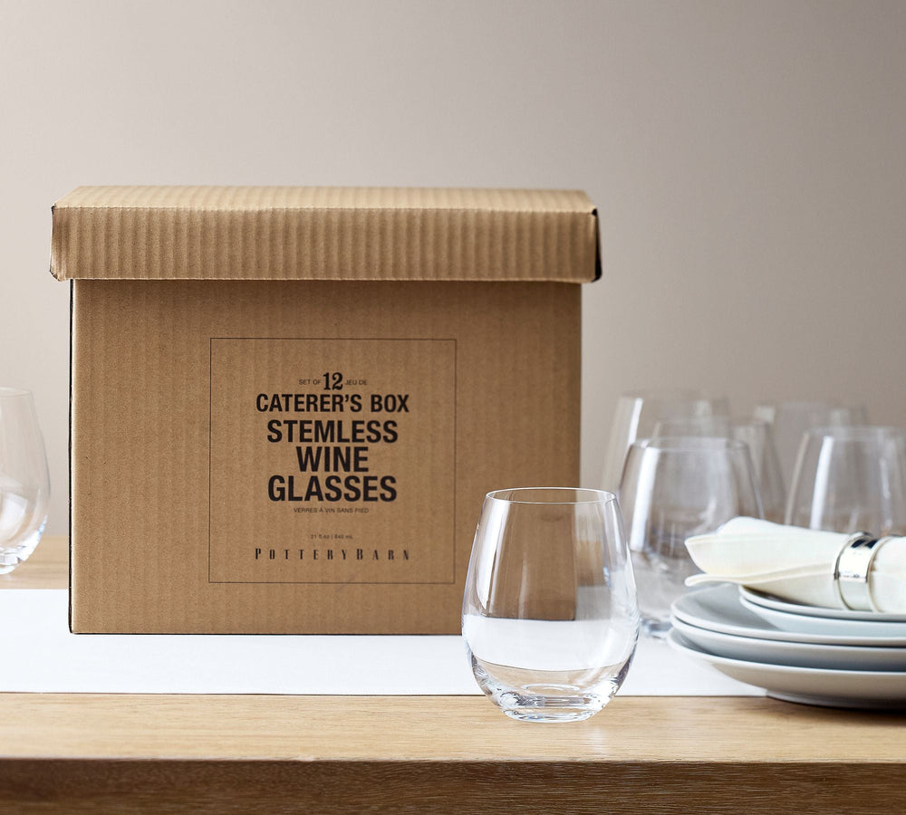 All Purpose Stemless Glasses (Set of 12) - From Where - 