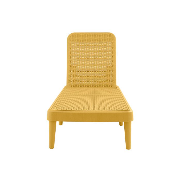 All Weather Resin Chaise Lounge - From Where - 