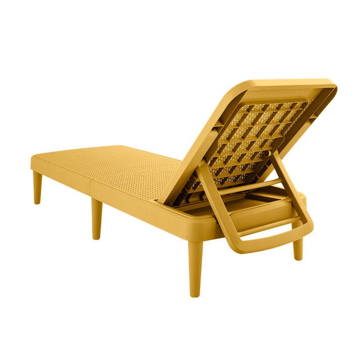 All Weather Resin Chaise Lounge - From Where - 