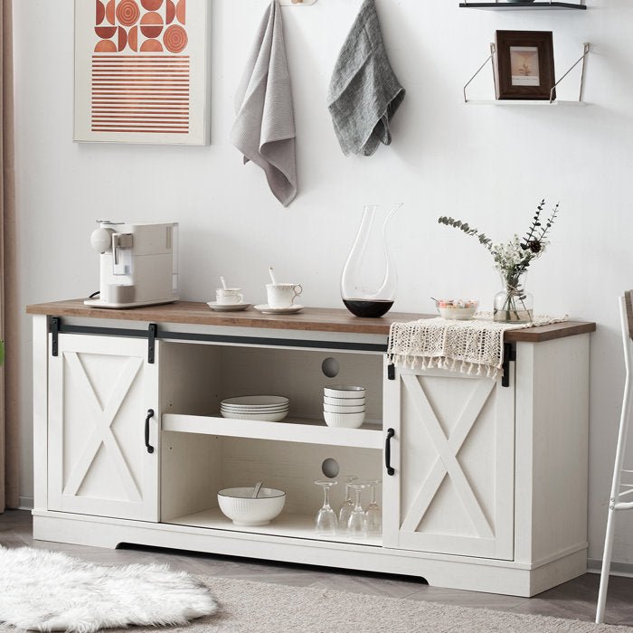 Allen Farmhouse TV Stand - From Where - 