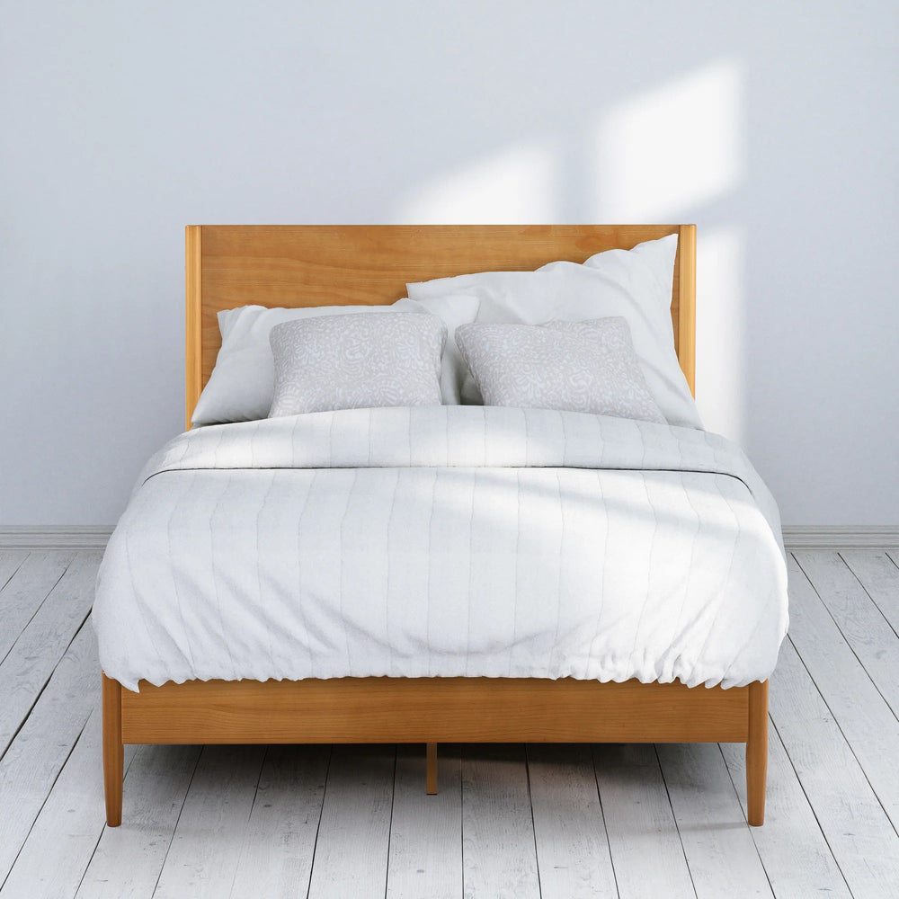 Allen Wood Platform Bed Frame - From Where Finds - 
