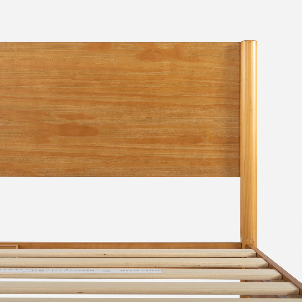 Allen Wood Platform Bed Frame - From Where Finds - 
