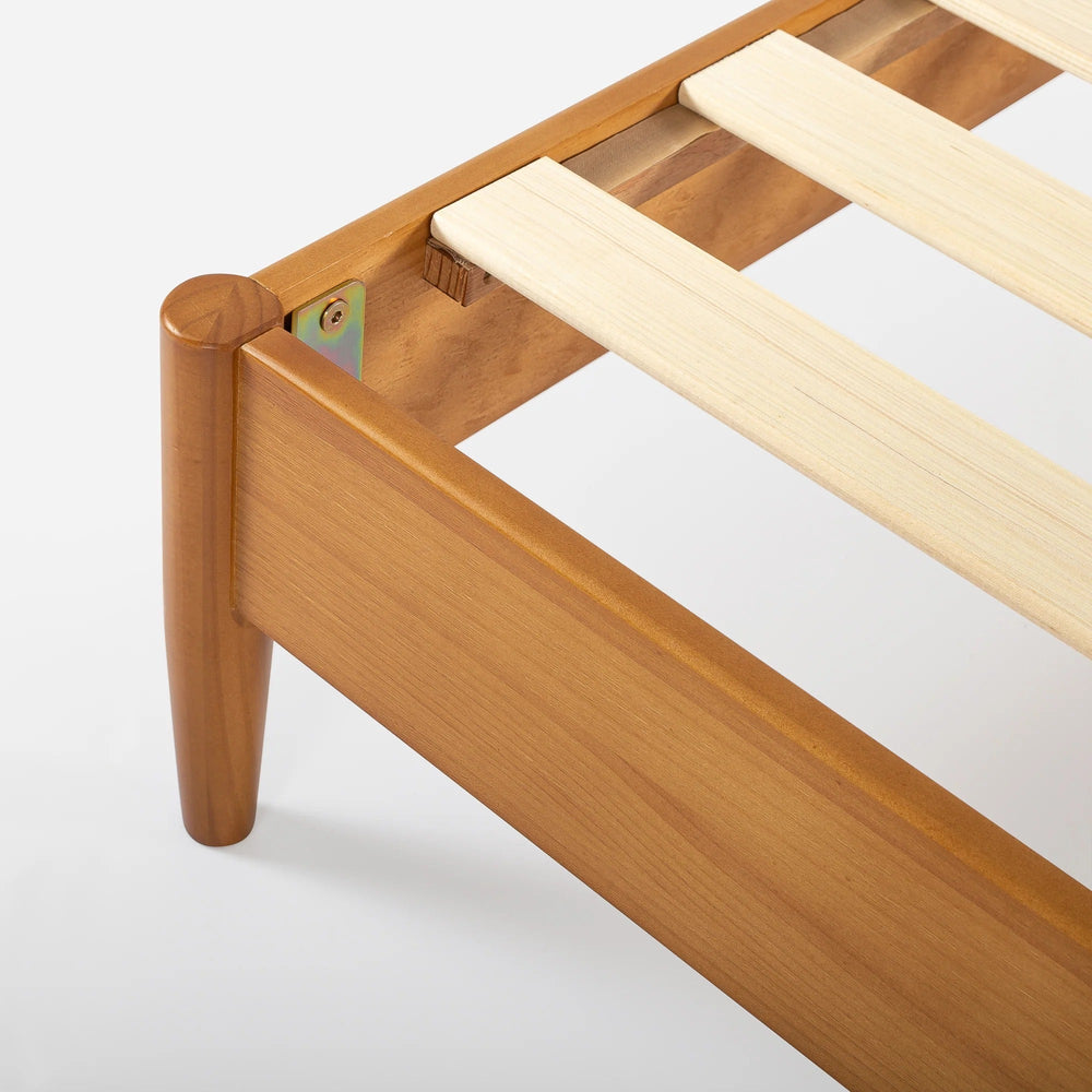 Allen Wood Platform Bed Frame - From Where Finds - 