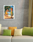 Aloha Hula Dancers Poster - From Where - 