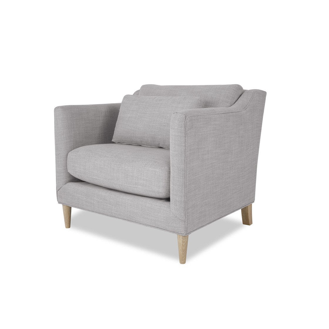 Alphonso Casual Comfort Beige Chair - From Where - 