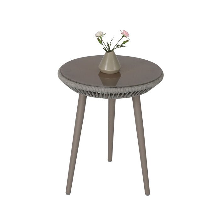 Aluminum Bistro Set with Cushions - From Where - 