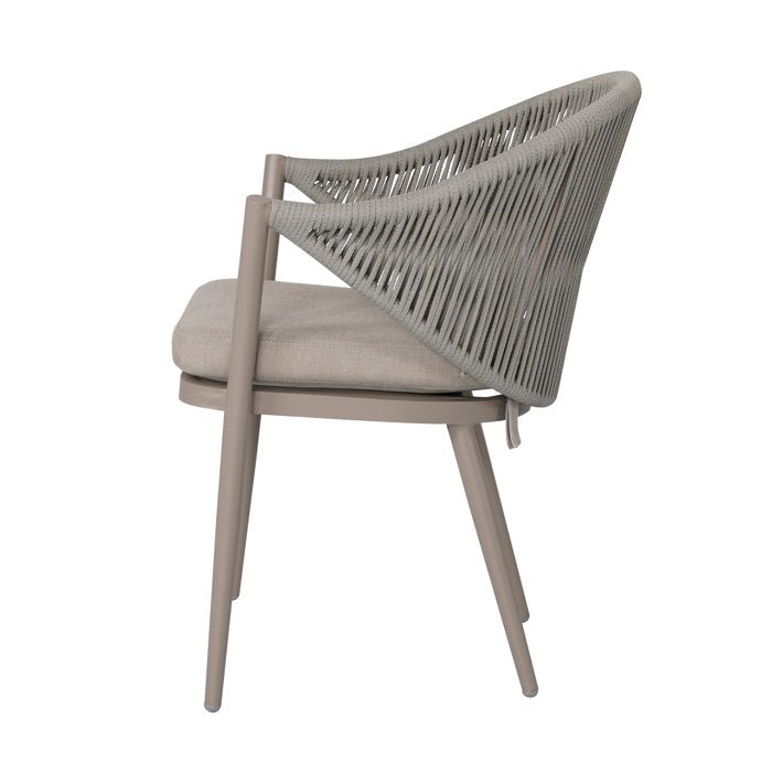 Aluminum Bistro Set with Cushions - From Where - 