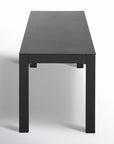 Aluminum Dining Bench - From Where - 