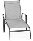 Aluminum Outdoor Chaise Lounge Chair - From Where - 