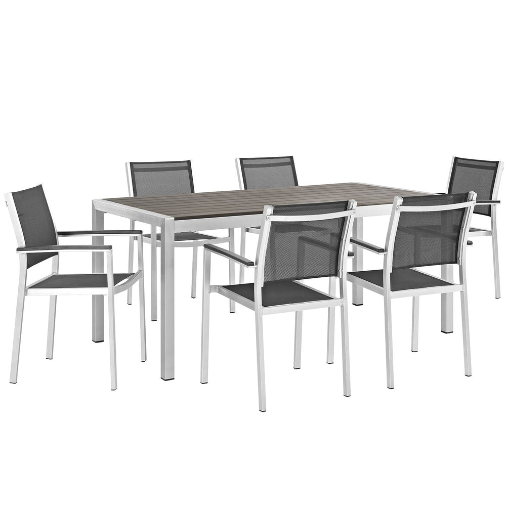 Aluminum Patio Dining Table Set - From Where - 