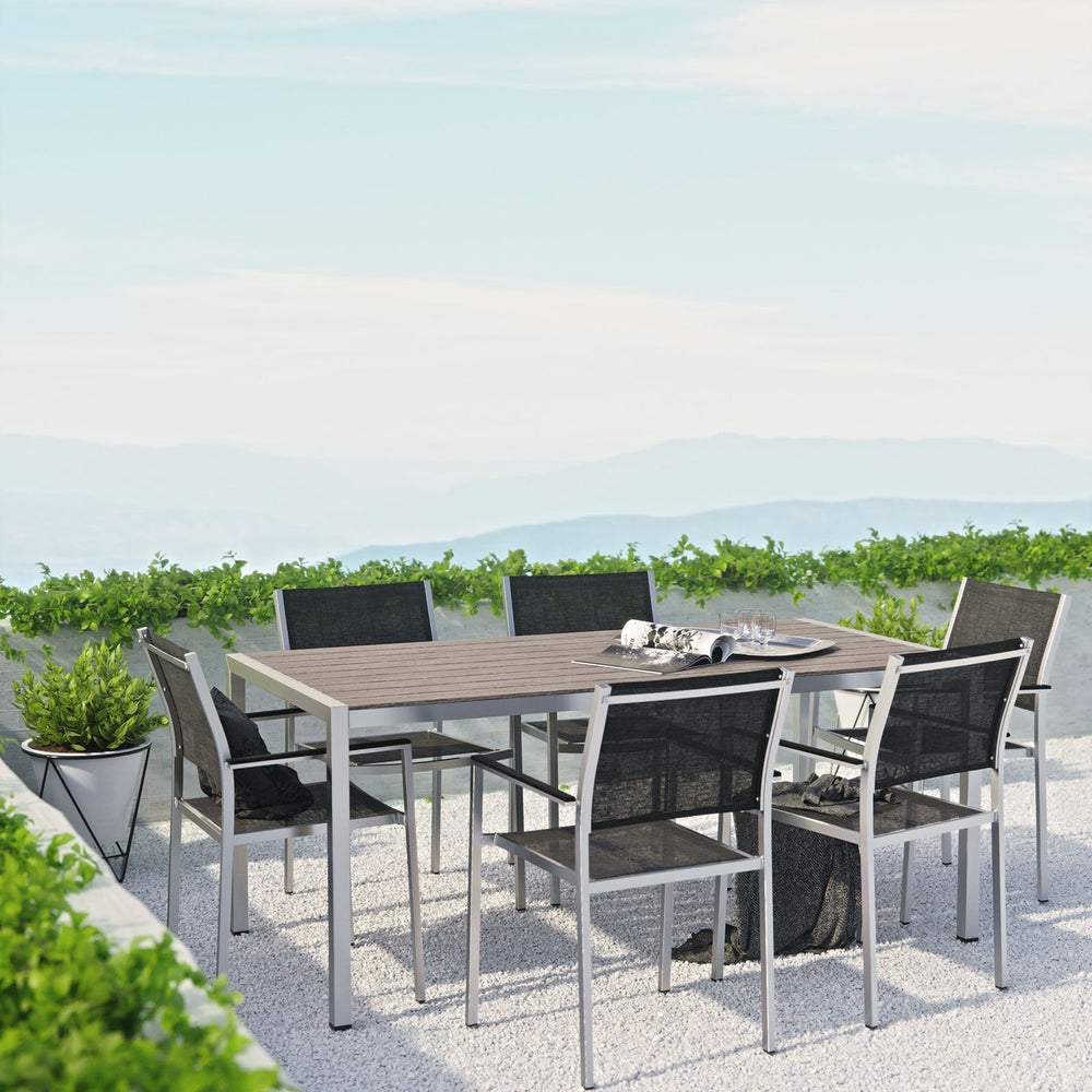 Aluminum Patio Dining Table Set - From Where - 