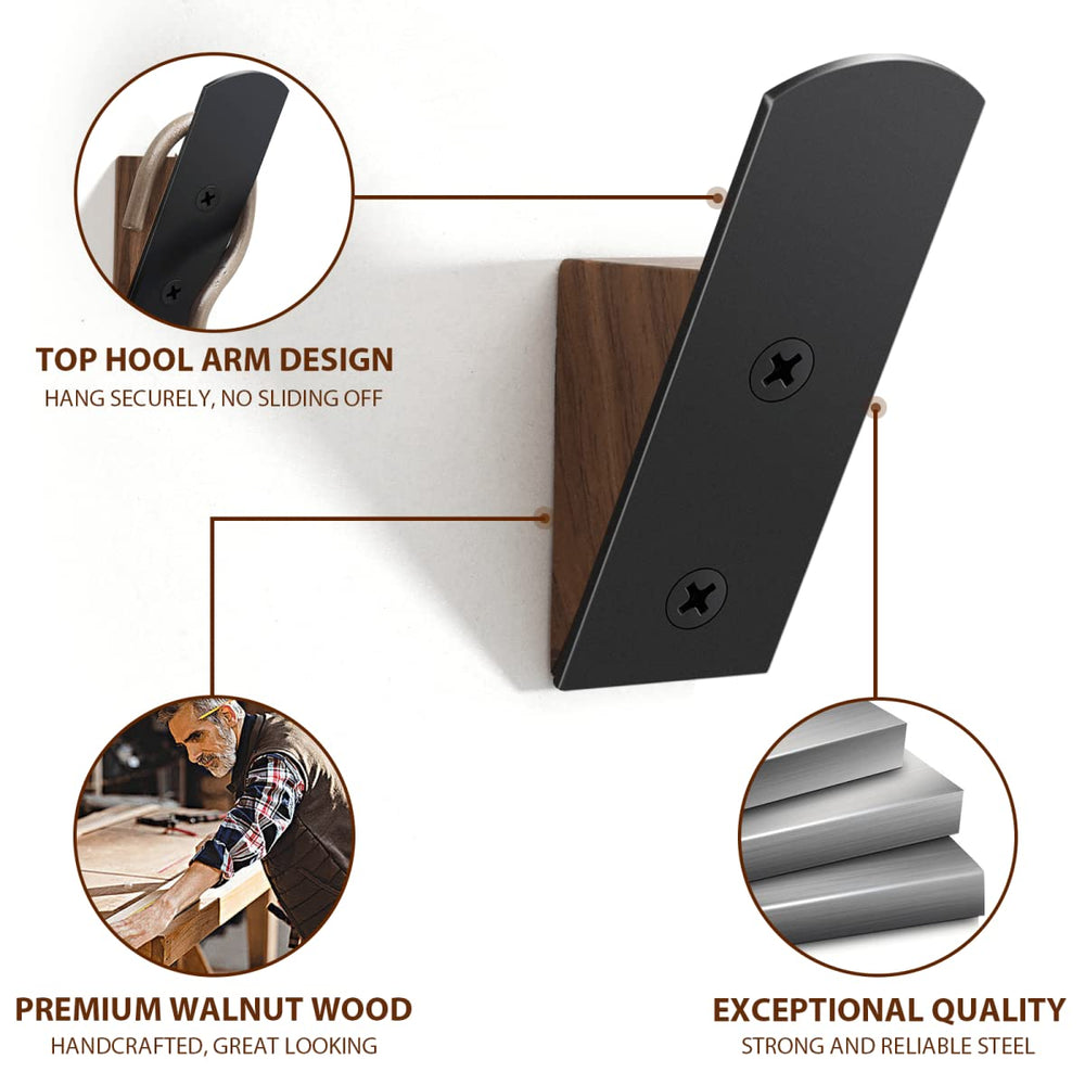 Alxuses Wall Hooks - Pack of 3 - From Where - 