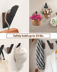 Alxuses Wall Hooks - Pack of 3 - From Where - 