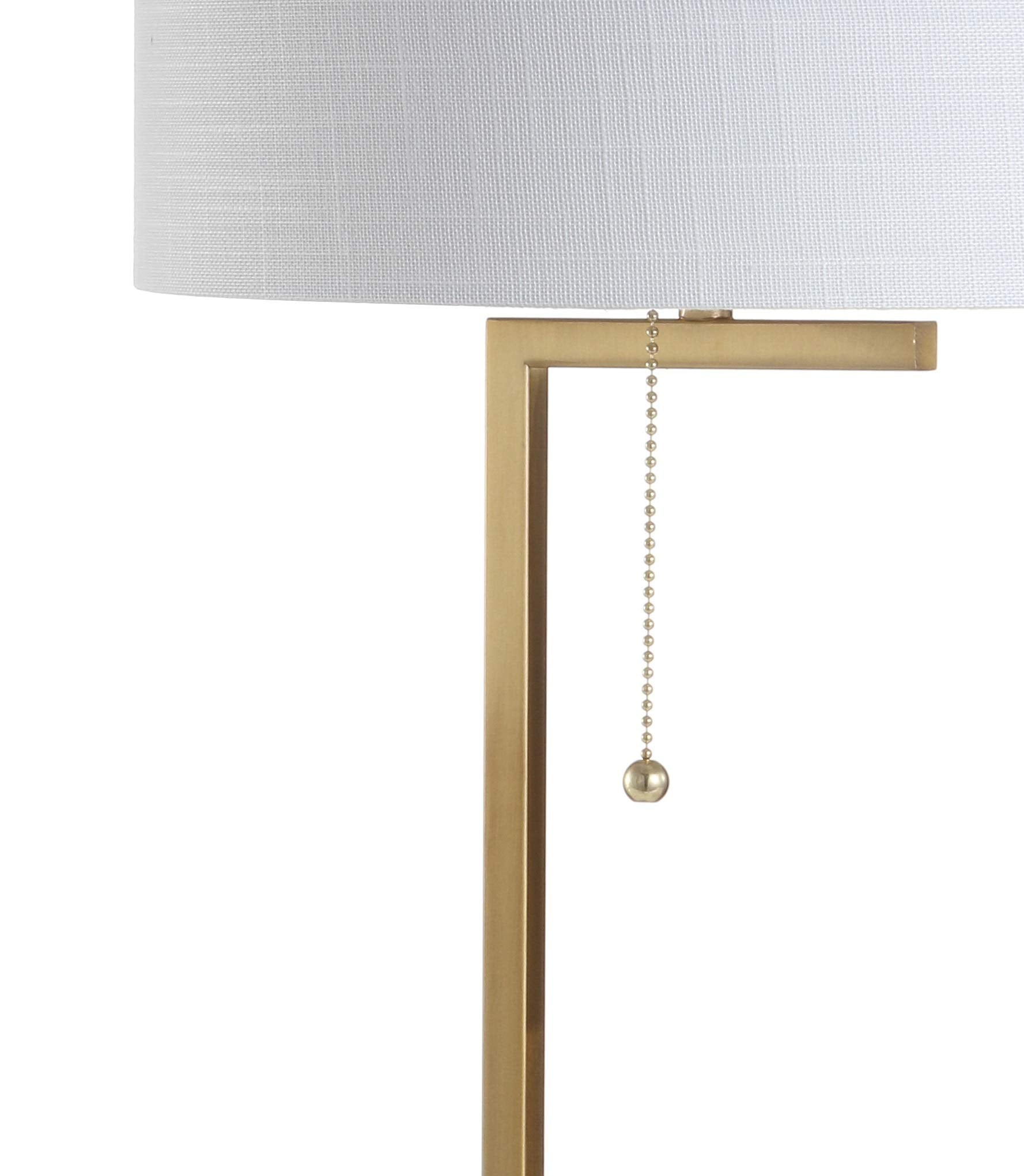 Alyssa 24.5" Metal/Marble Table Lamp - From Where - 