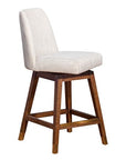 Amalie Farmhouse 26" Swivel Bar Stool - From Where Finds - 