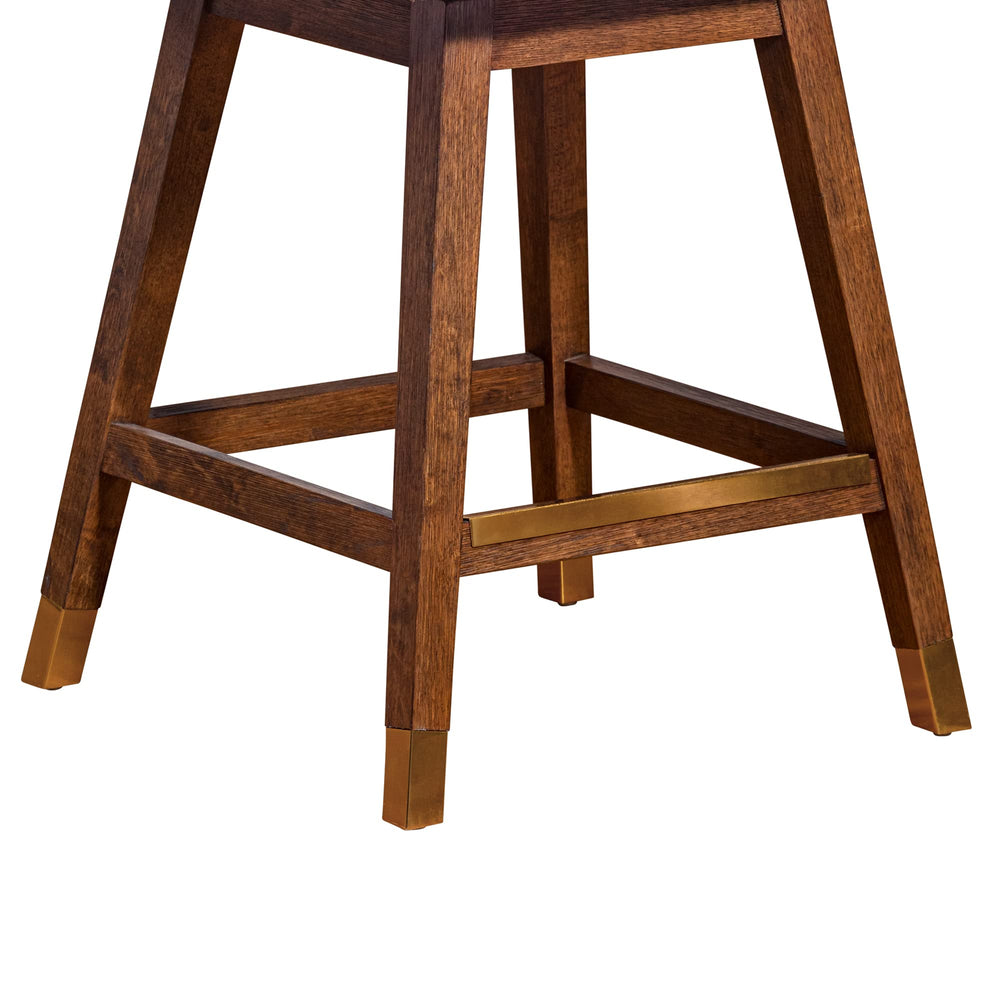 Amalie Farmhouse 26" Swivel Bar Stool - From Where Finds - 