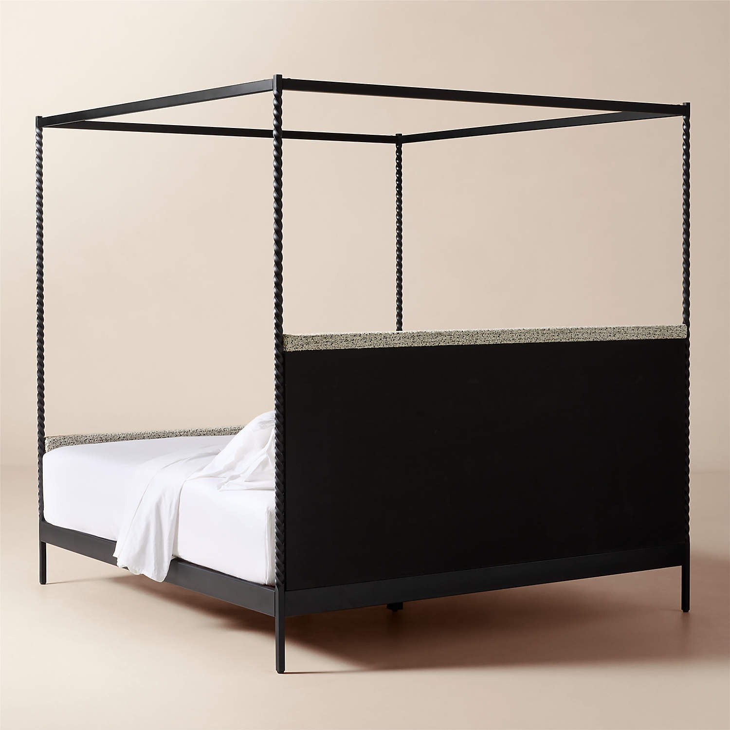 Amani Canopy King Bed - From Where - 