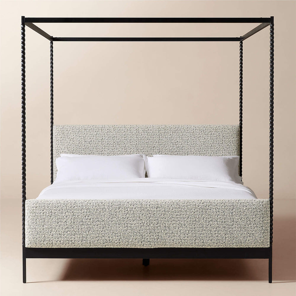 Amani Canopy King Bed - From Where - 