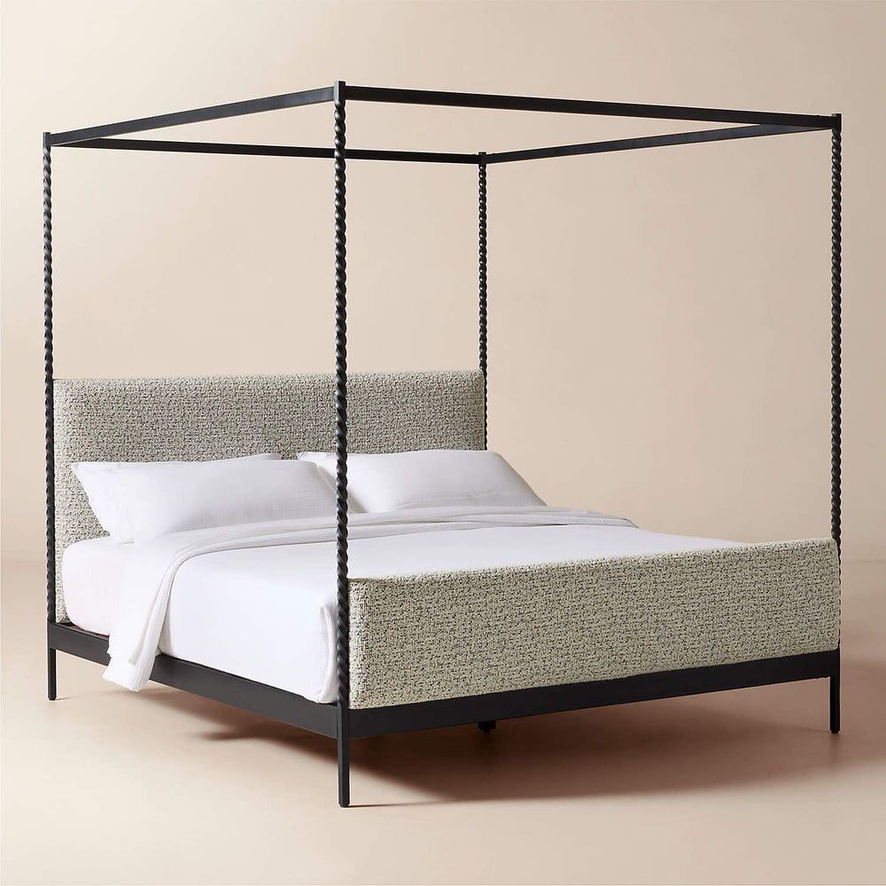 Amani Canopy King Bed - From Where - 