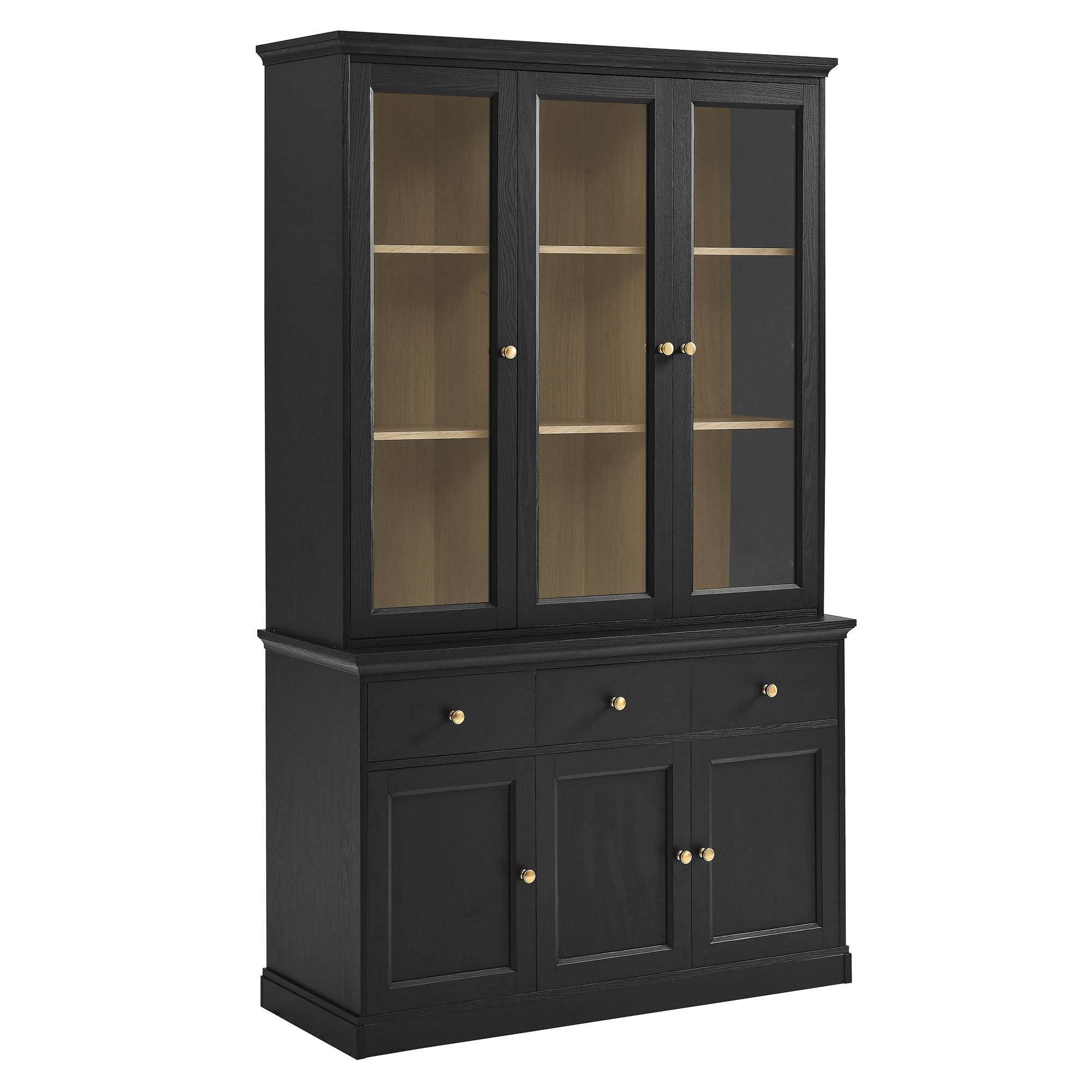 Amara 79 Inch Large Storage Display Cabinet - From Where Finds - 