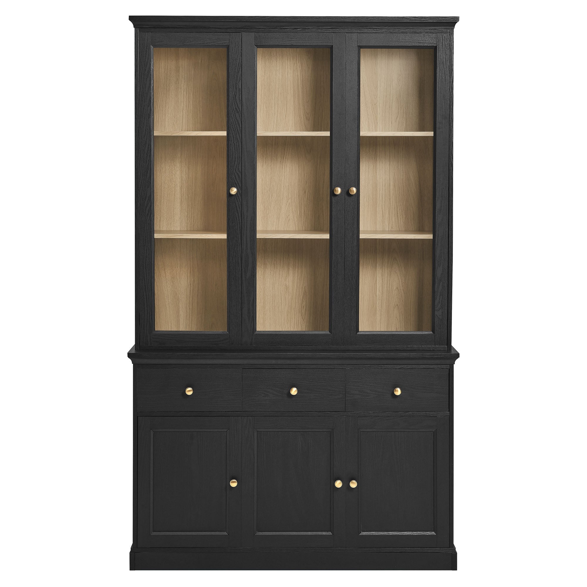 Amara 79 Inch Large Storage Display Cabinet - From Where Finds - 