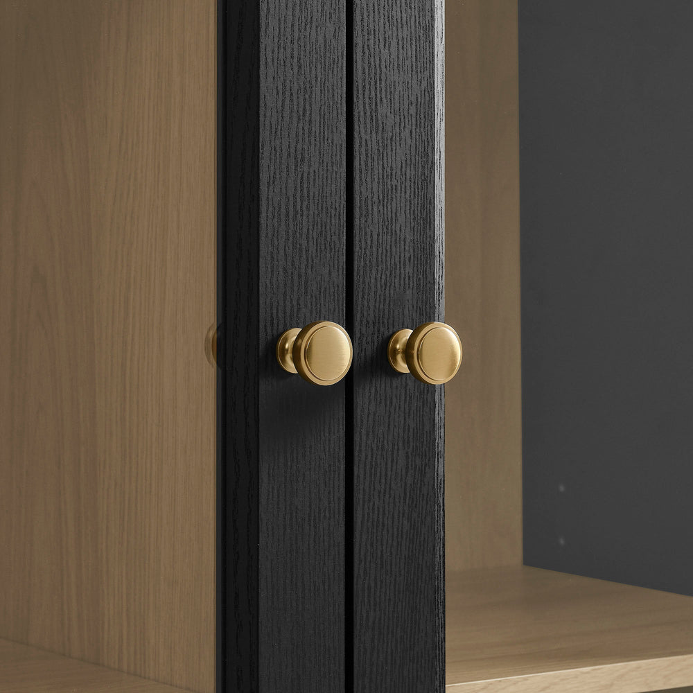 Amara 79 Inch Large Storage Display Cabinet - From Where Finds - 