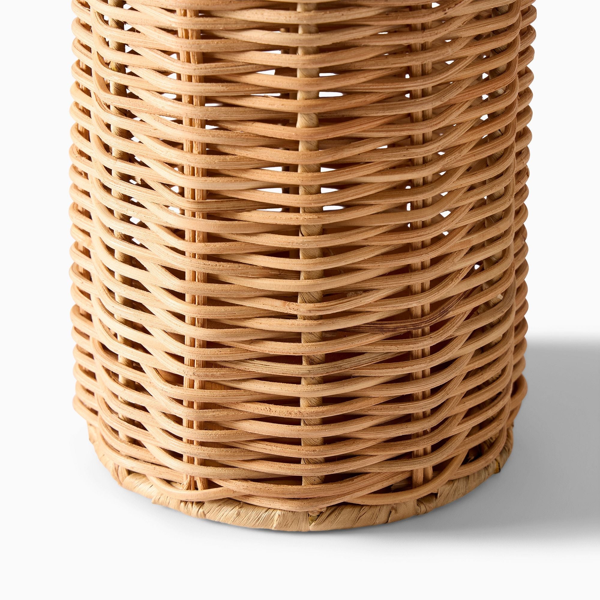 Amelia Woven Table Lamp (25&quot;) - From Where - 