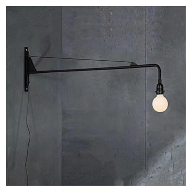 American Loft Retro Pipe Wall Light Bedside Long Arm Swing Wall Sconces E27 Artists Decor Kitchen Wall Decor Lamp - From Where - 