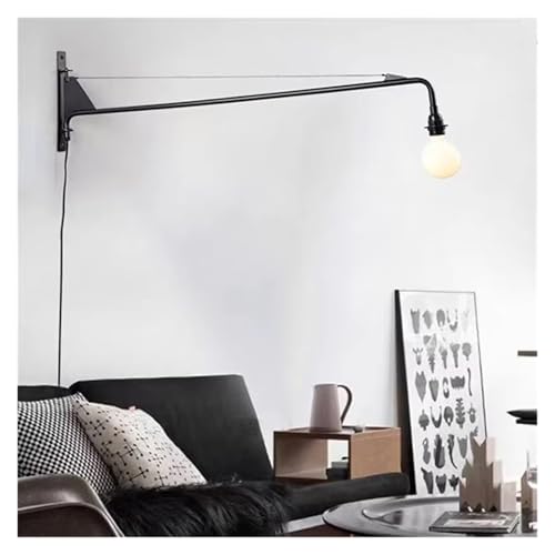 American Loft Retro Pipe Wall Light Bedside Long Arm Swing Wall Sconces E27 Artists Decor Kitchen Wall Decor Lamp - From Where - 