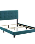 Amira Performance Velvet Bed - From Where Finds - 