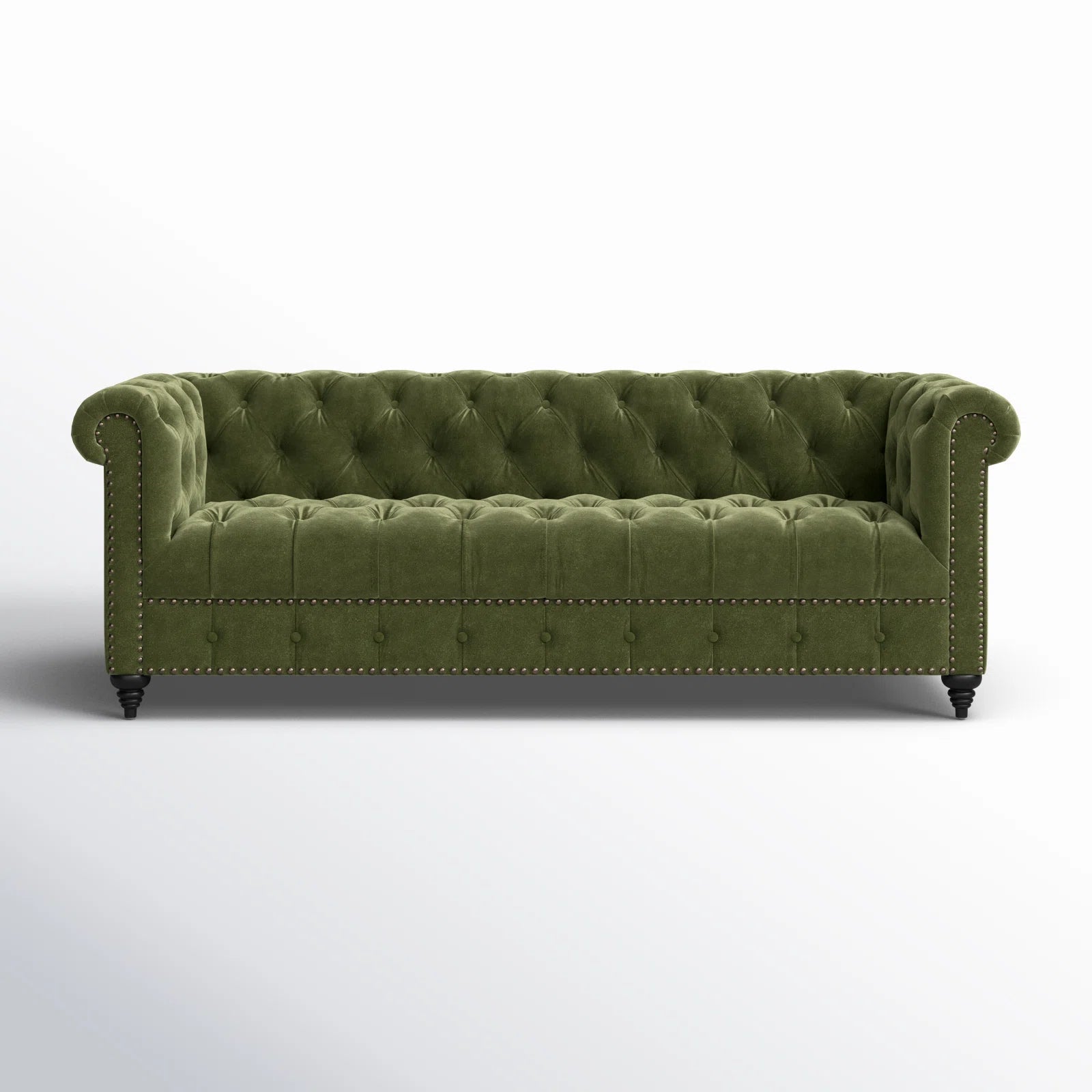Amira Tufted Velvet Sofa - From Where - 