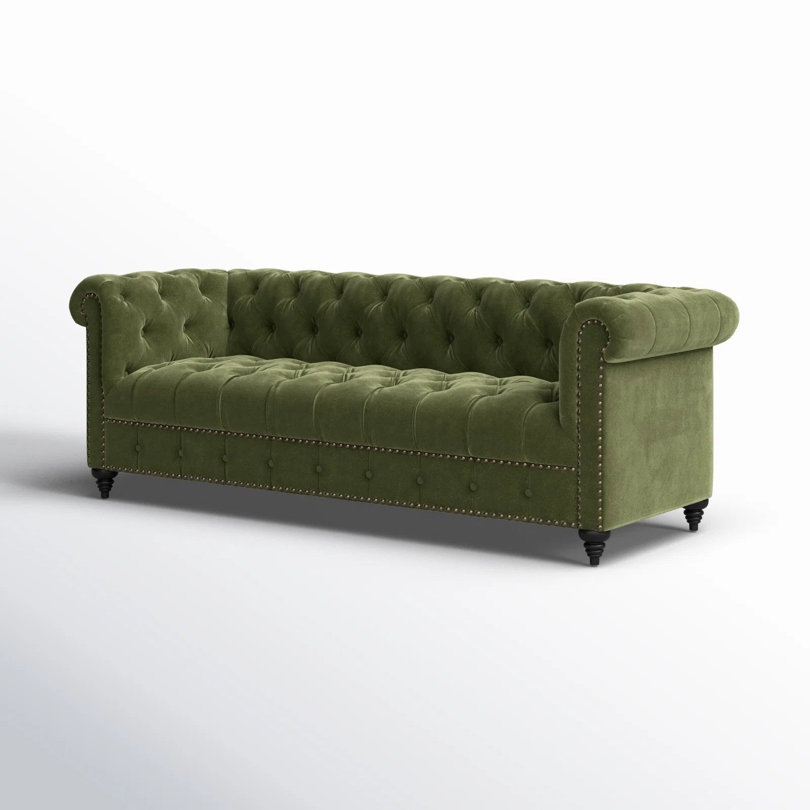 Amira Tufted Velvet Sofa - From Where - 
