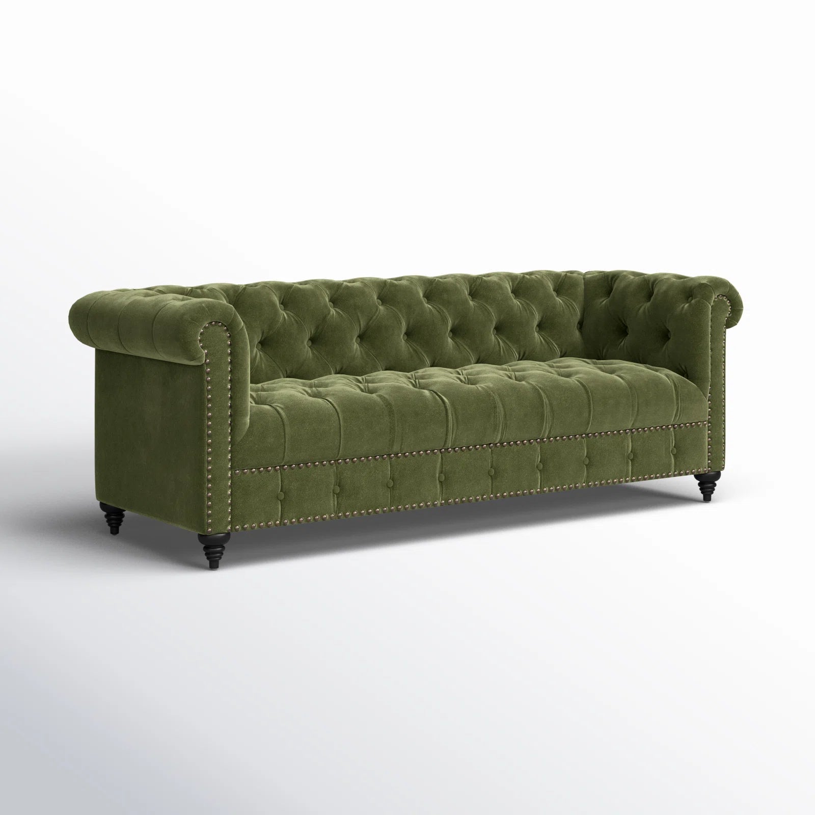 Amira Tufted Velvet Sofa - From Where - 