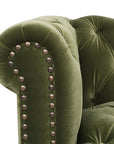 Amira Tufted Velvet Sofa - From Where - 