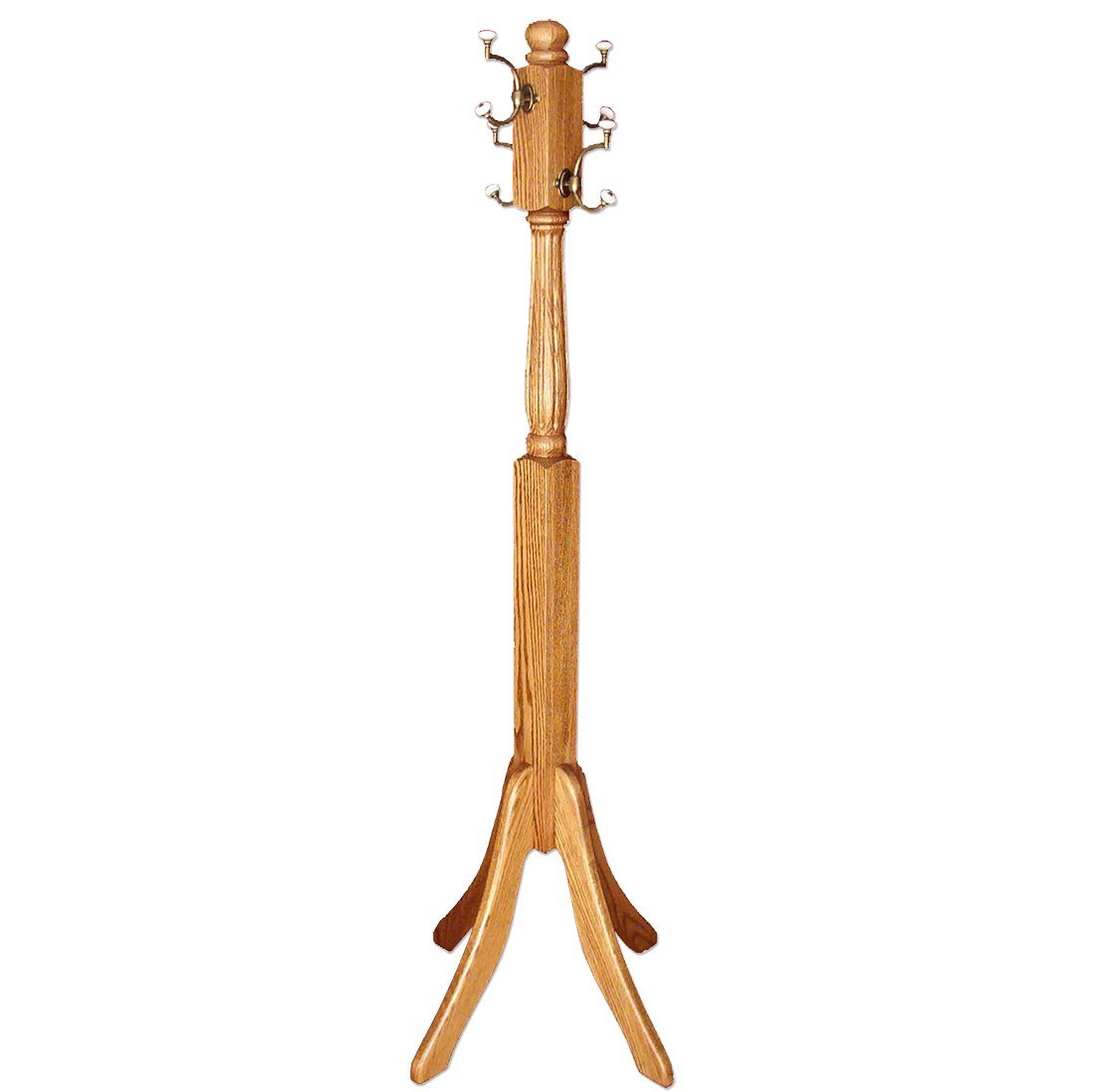 Amish Large Fluted Coat Rack - From Where - 