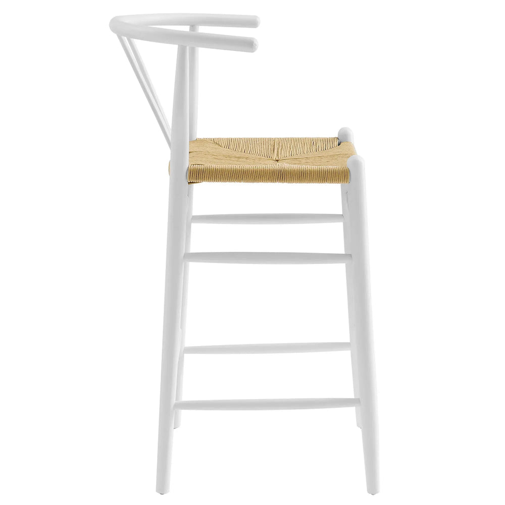 Amish Wood Bar Stool - From Where Finds - 
