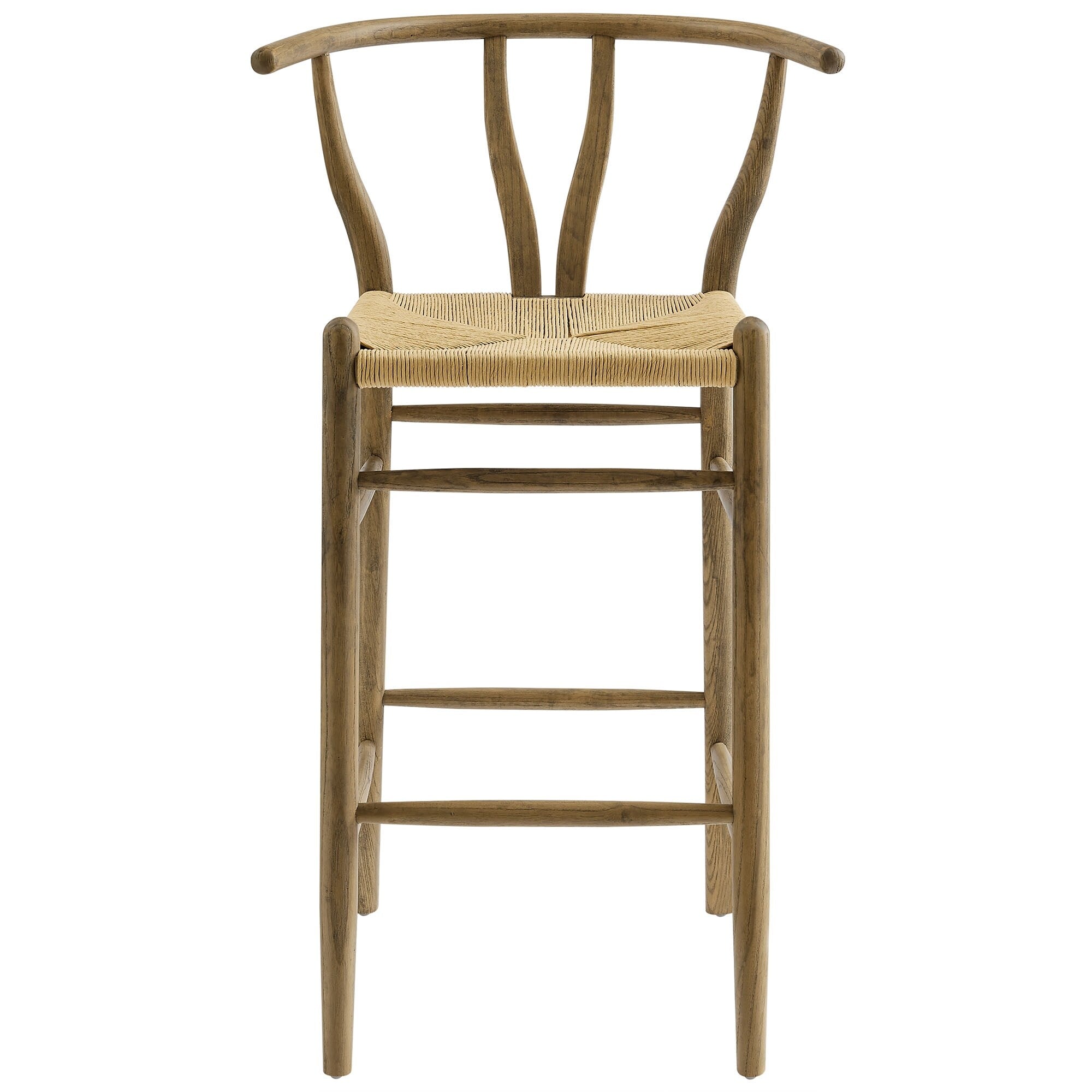 Amish Wood Bar Stool - From Where - 