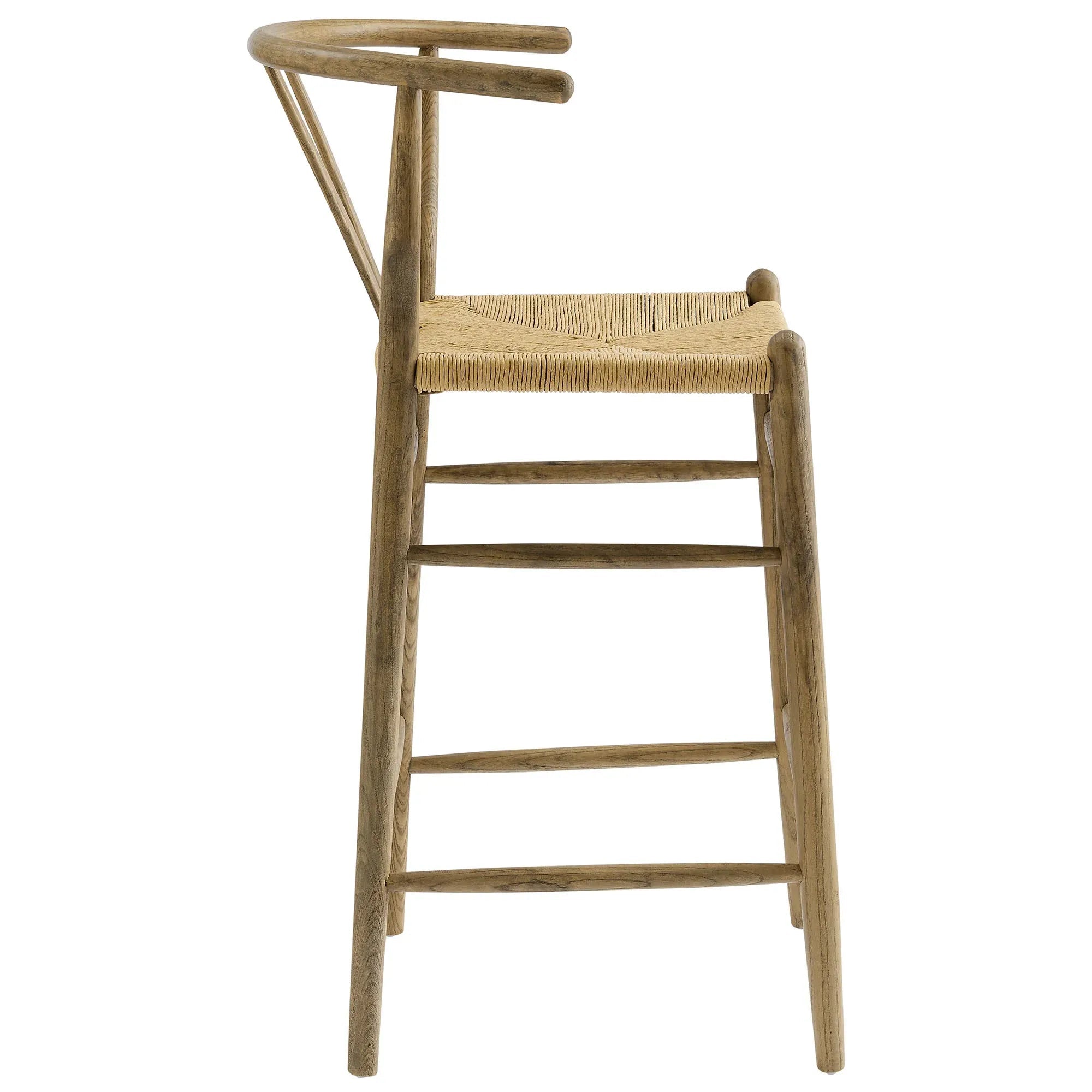 Amish Wood Bar Stool - From Where Finds - 