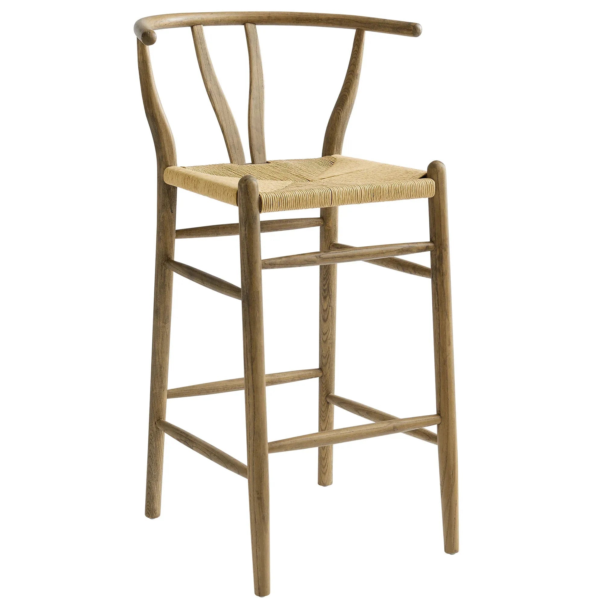 Amish Wood Bar Stool - From Where Finds - 