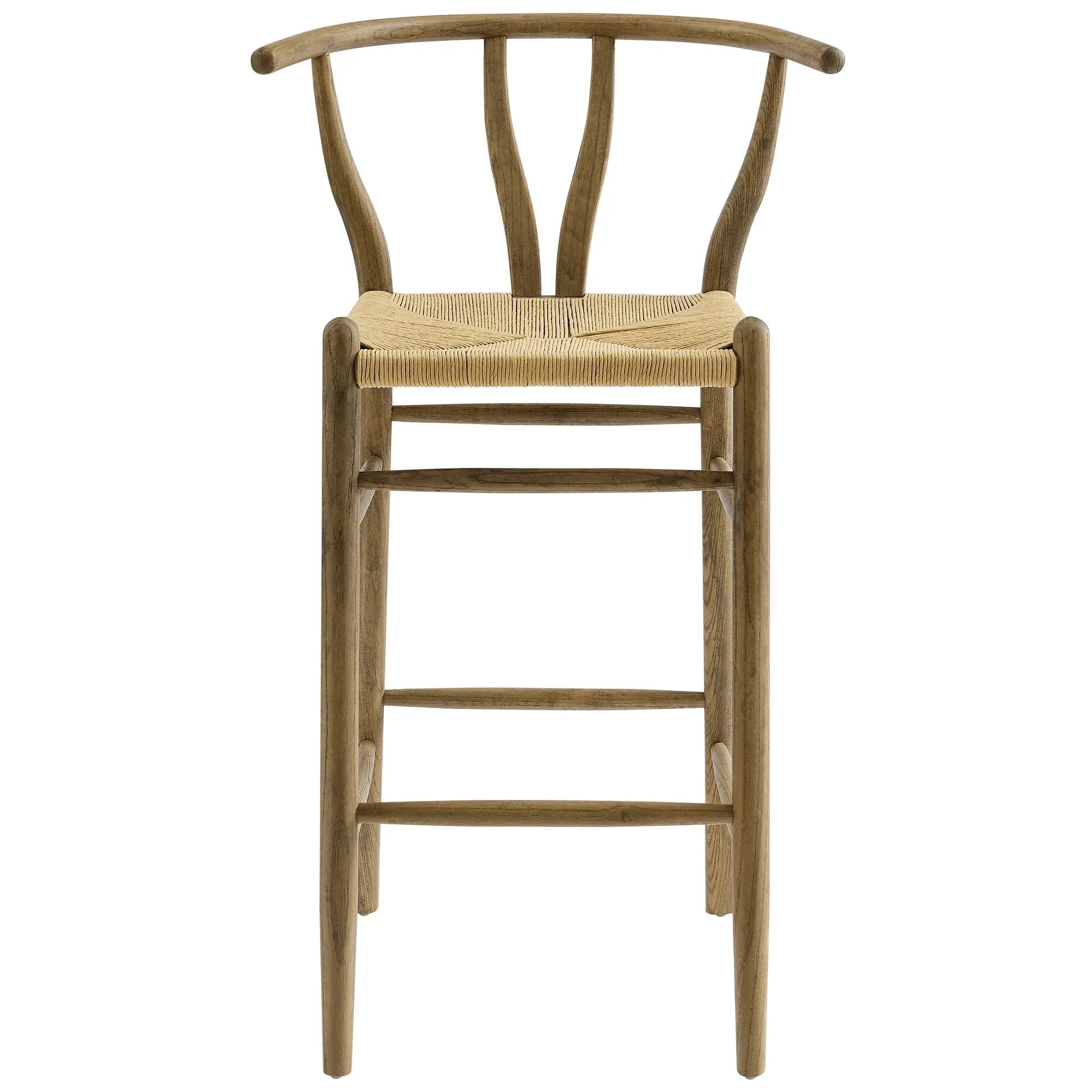 Amish Wood Bar Stool - From Where Finds - 