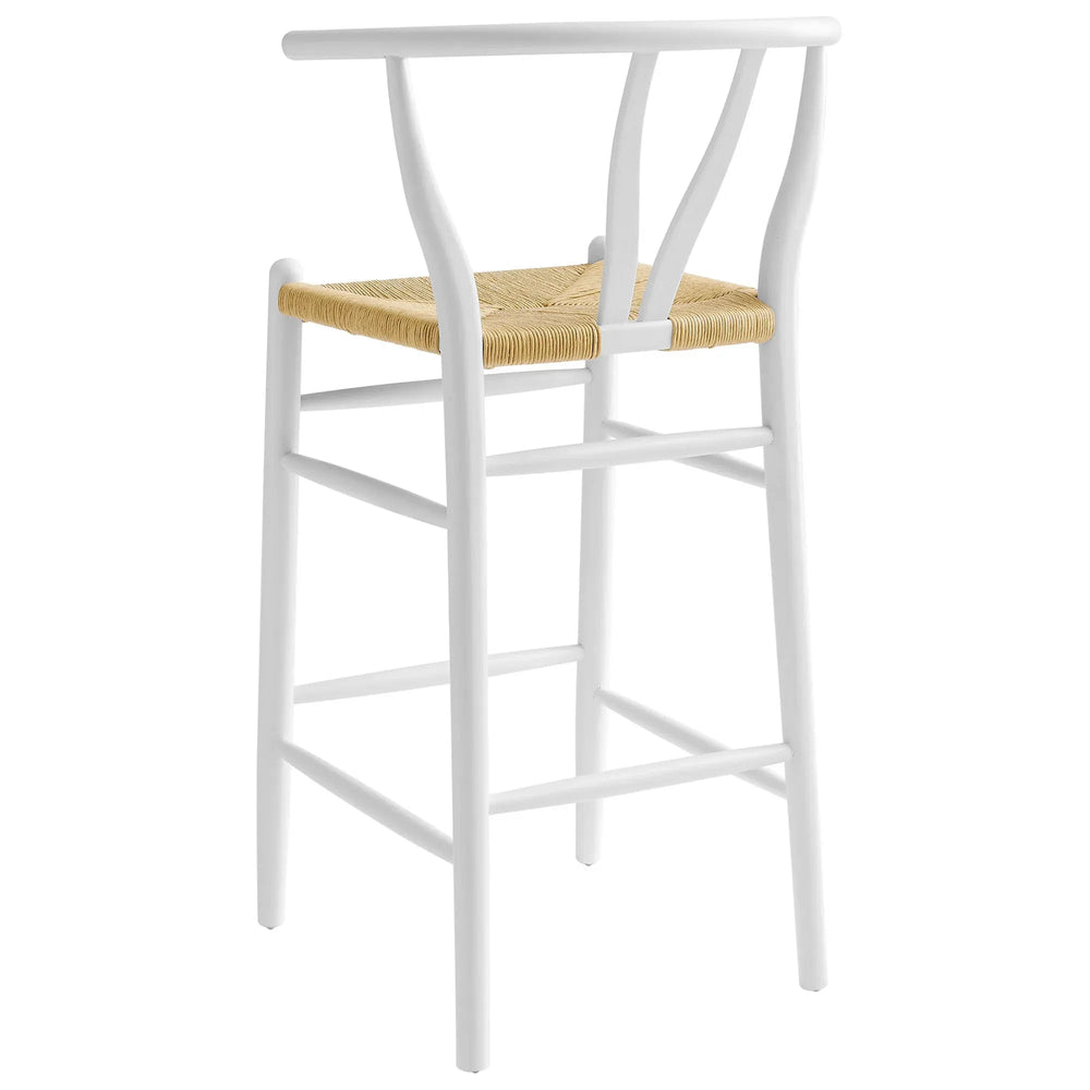 Amish Wood Bar Stool - From Where Finds - 