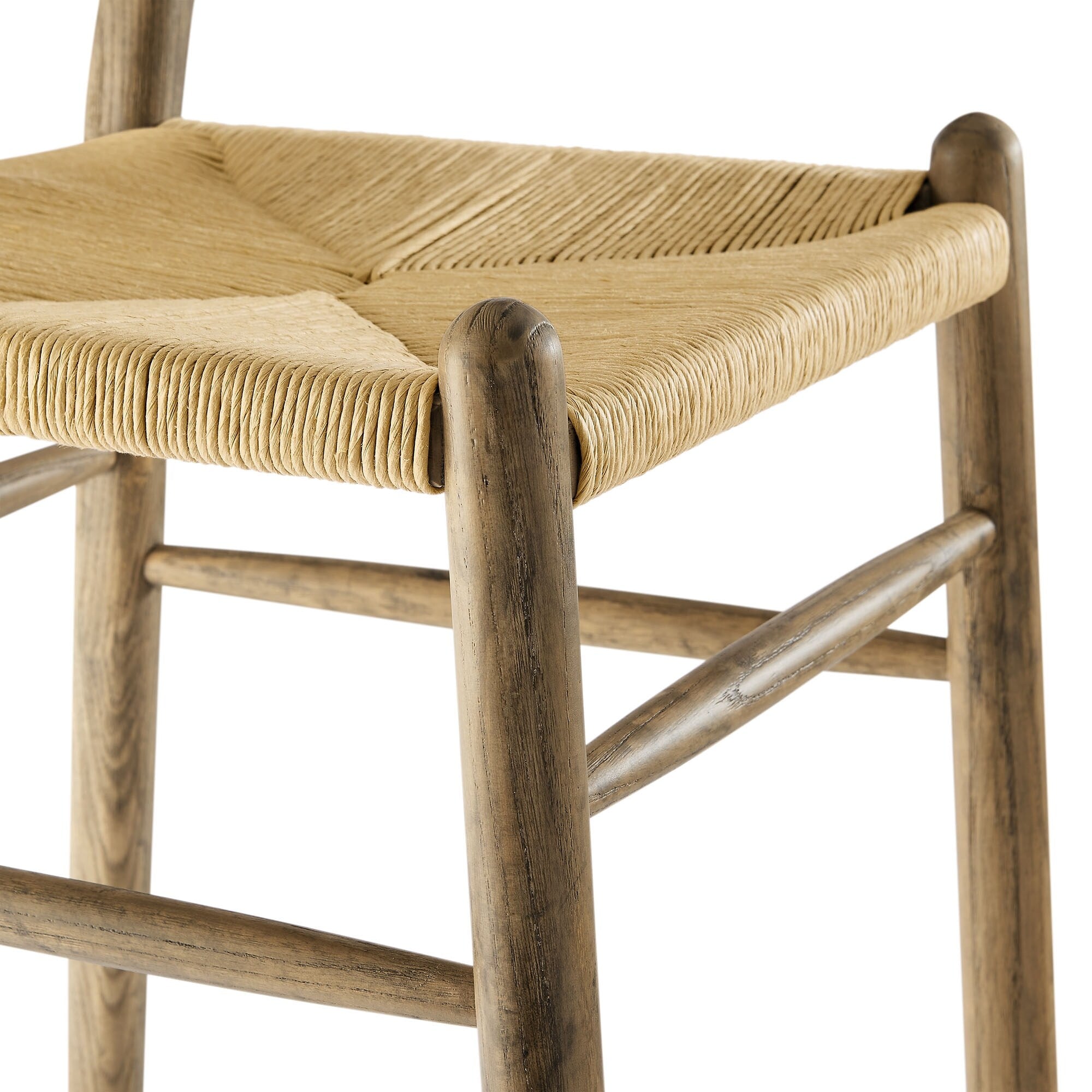 Amish Wood Bar Stool - From Where - 