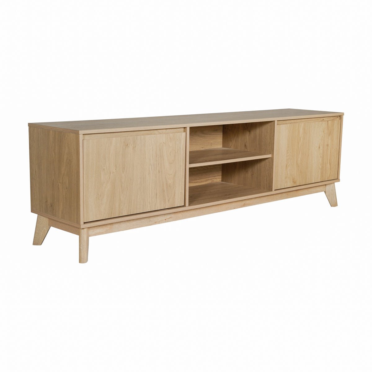 Amittai Engineered Wood TV Stand - From Where - 