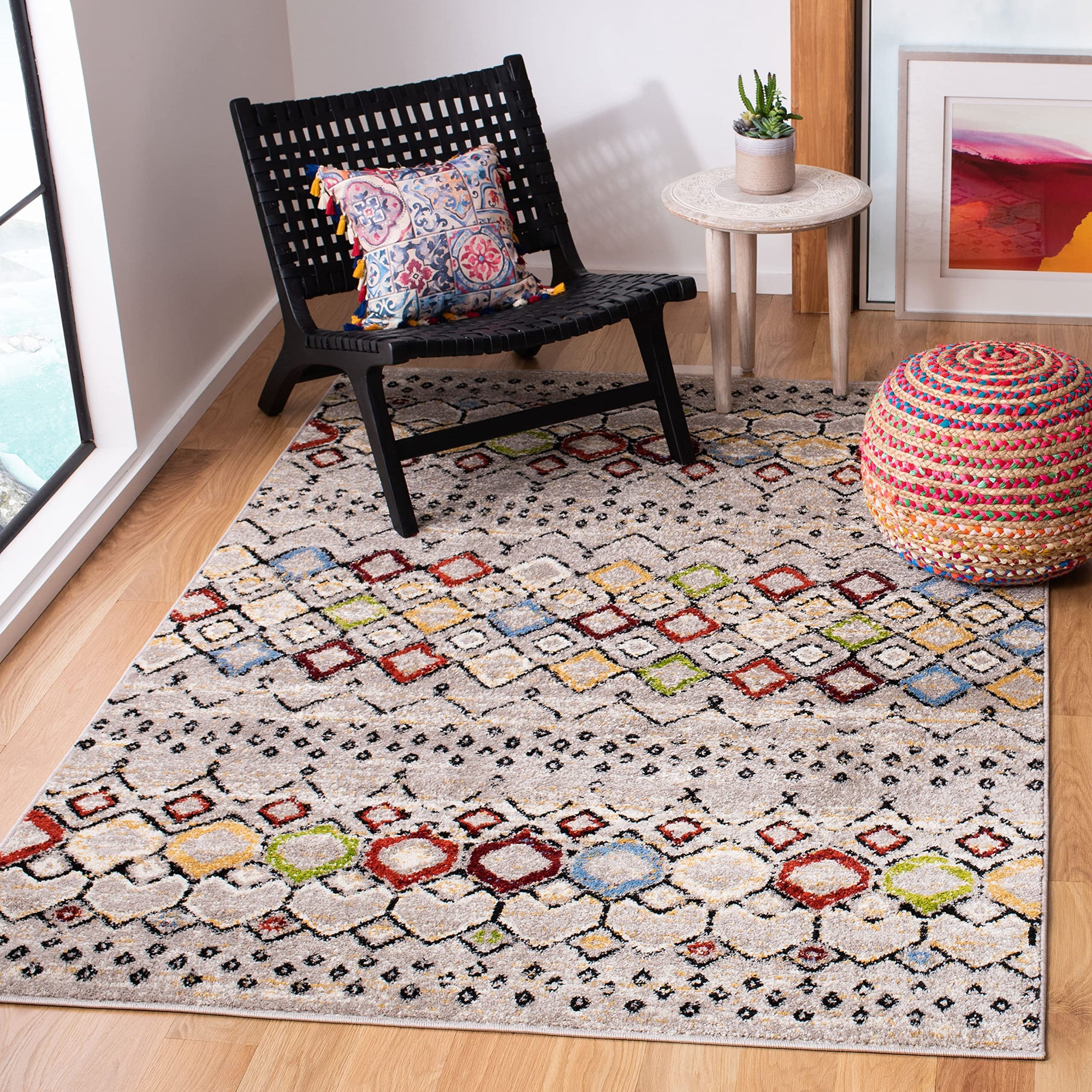 Amsterdam Collection 4'x6' Accent Rug - From Where - 