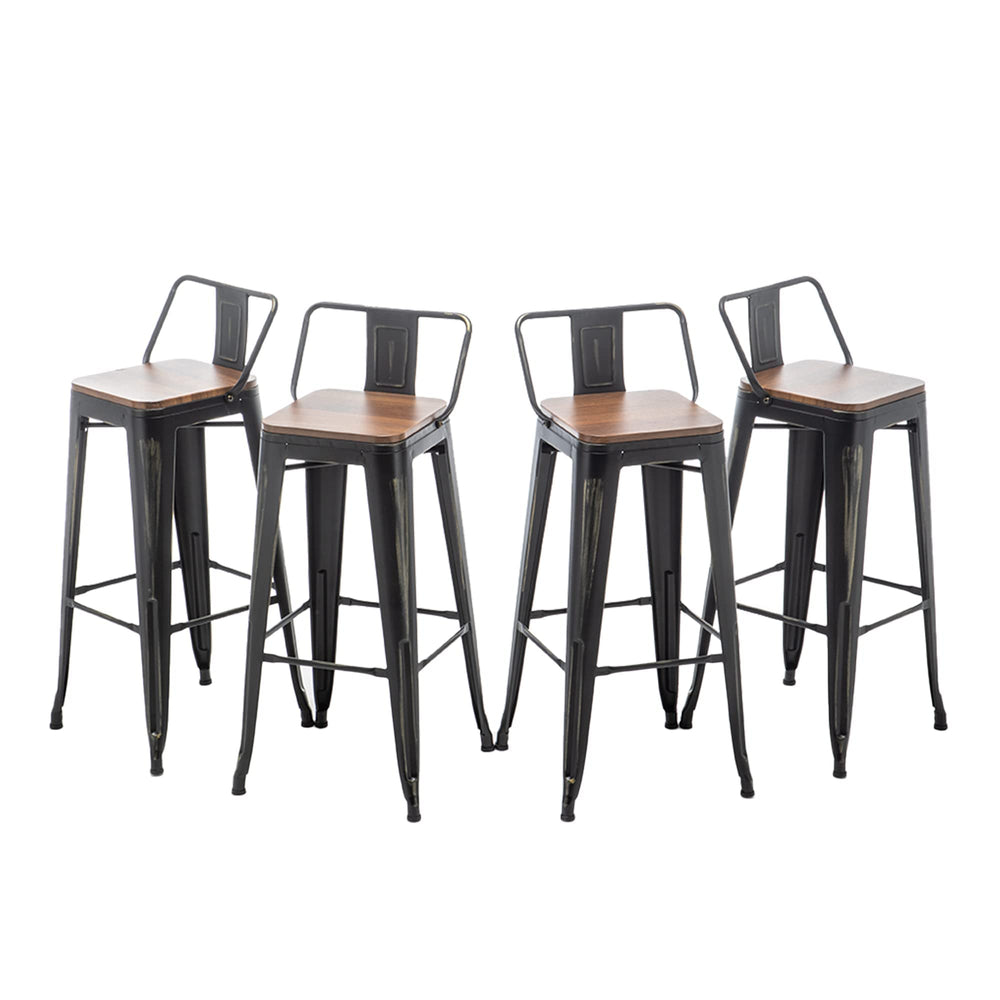 Andeworld Bar Stools (Set of 4) - From Where - 
