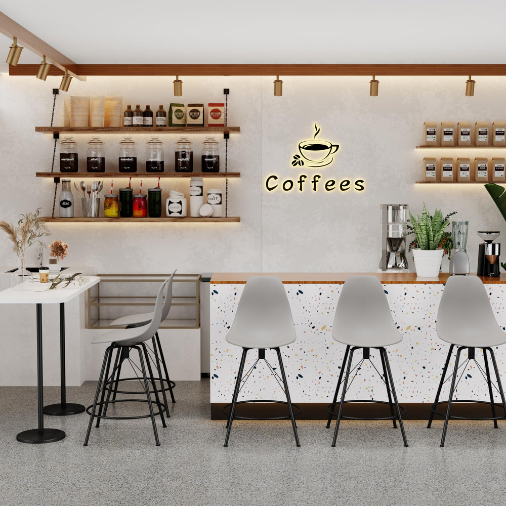 Andeworld Bar Stools (Set of 4) - From Where - 