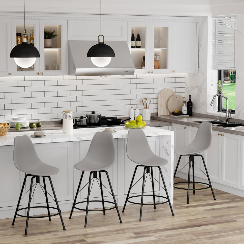 Andeworld Bar Stools (Set of 4) - From Where - 